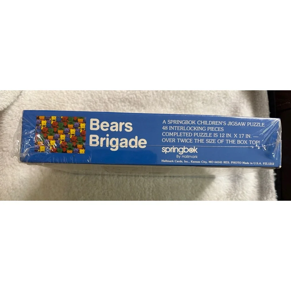 Springbok Bears Brigade Puzzle Crayola Children's 48 Pieces NIP NIB Hallmark USA